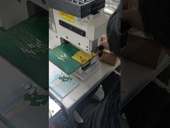 PCB V-Cut Machine with Solid Iron Frame for 50mm High Components