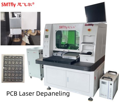 quality  PCB Off Line Laser Depaneling Separator 0.02 Precision 335mm factory