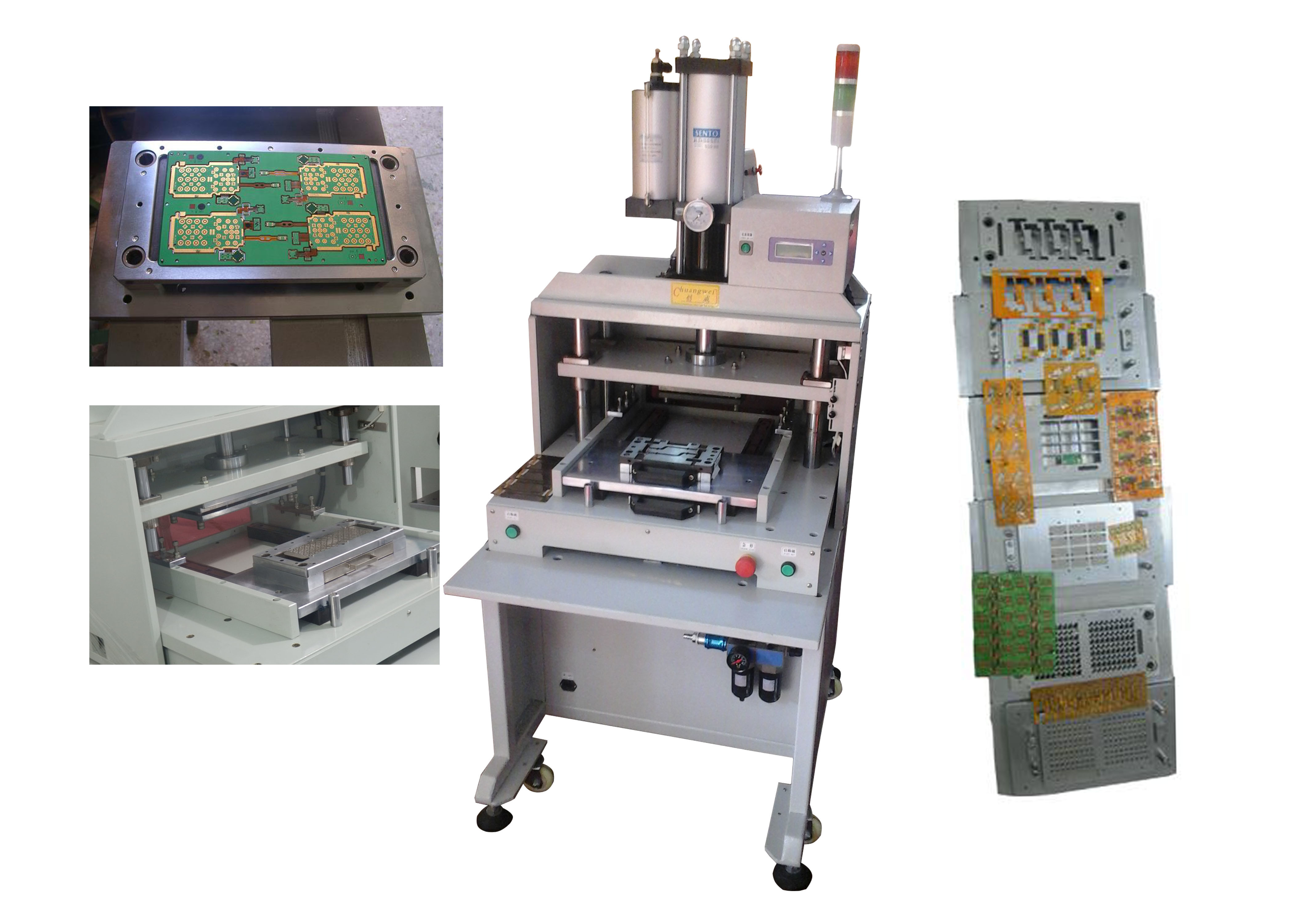 High Precision Pcb / Fpc Punch Separator,Pcb Depaneling Machine for Pcb ...