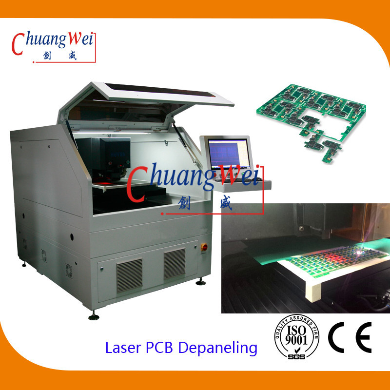 PCB Laser Cutting Machine PCB Depaneling with ±20 μm Precision for FR4 ...