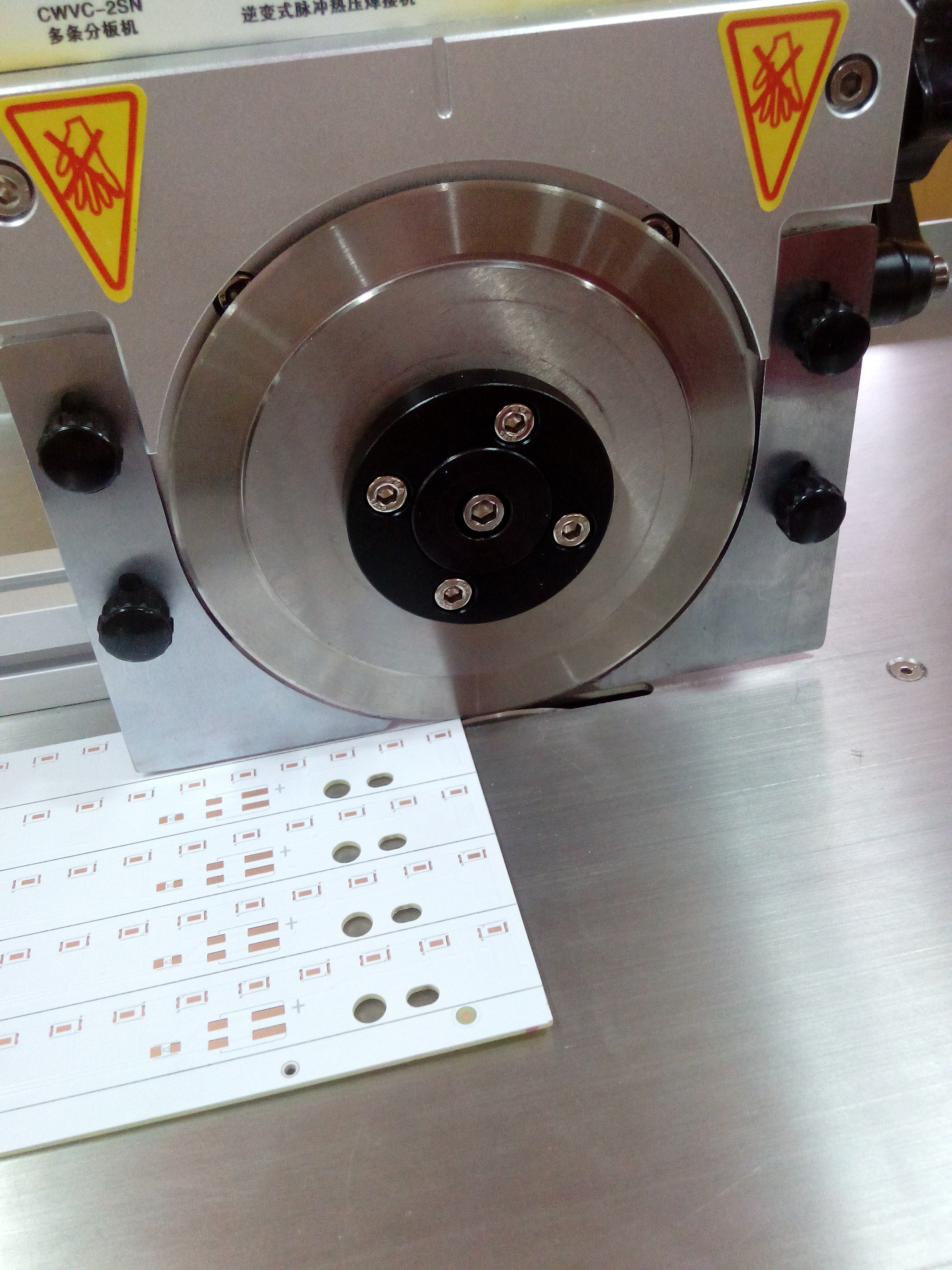 V Groove MCPCB Separator Pre-score PCB Depanelizer For Led Lighting Factory