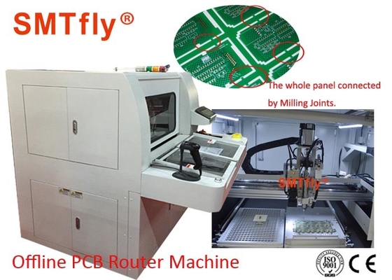 Manual Unloading PCB Routing Equipment for Stress Free Depanelization