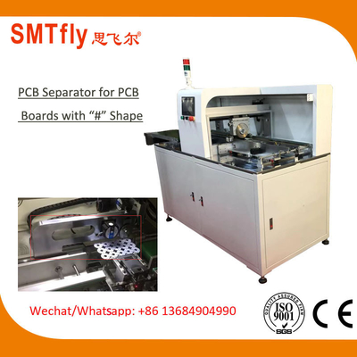 110V 500/S Inline V Cut PCB Separator Machine PLC Data Storage