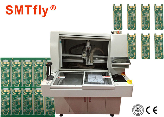Dual Table PCB Router Machine with Optional Upper/Lower Vacuum Cleaner