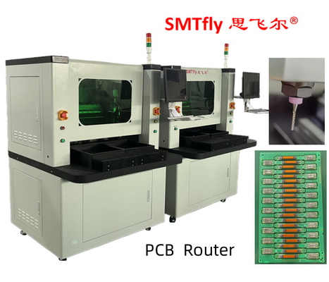 Customized Adjustable Bit Break Control 330mm PCB Router Machine