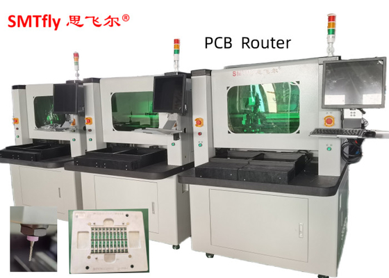 PCB Manufacturing Machine / PCB Depaneling Router Machine with 0.01mm Precision