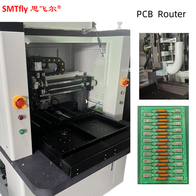 Universal Thimble Depaneling Router，100W Cnc Pcb Routing Machine