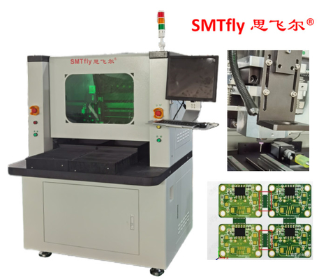 High-Speed PCB Router Machine with CCD Camera and Off-Line Editing