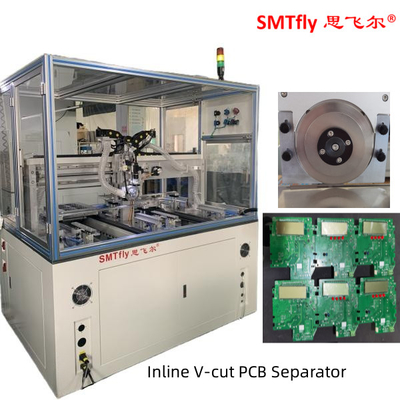 Inline V-cut PCB Separator Equipment 300mm