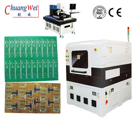 Laser PCB Depaneling Machine without Stress 18W Optowave 355nm