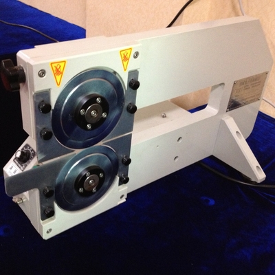 PCB Separator Mahine Motorized V-Groove Pcb Depaneler With Circular Blades