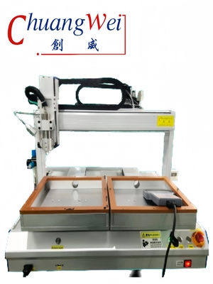 PCB Router Machine Double Station Automatic Electronic Screwdriver Machine