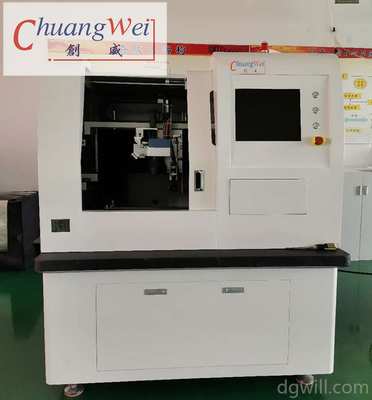 Inline Laser PCB Depaneling Machine with 355nm Laser Wavelength customized