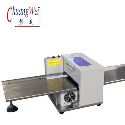 Efficient And Versatile PCB Depanelizer With Motorized Circular Blades