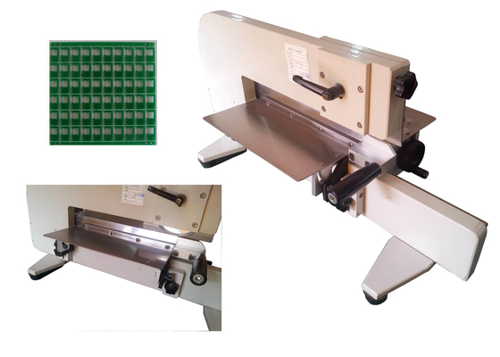 Steel Frame PCB Separation Machine Moterized Cutting 330mm Fr4 Hand Push