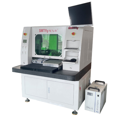 15W Laser PCB Depaneling Machine Dual Table Solid State UV Lasers  Machine Offline