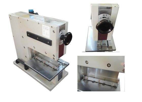 Linear Blade PCB V Cut Machine With 50mm High Component Handling Capability Manual Control