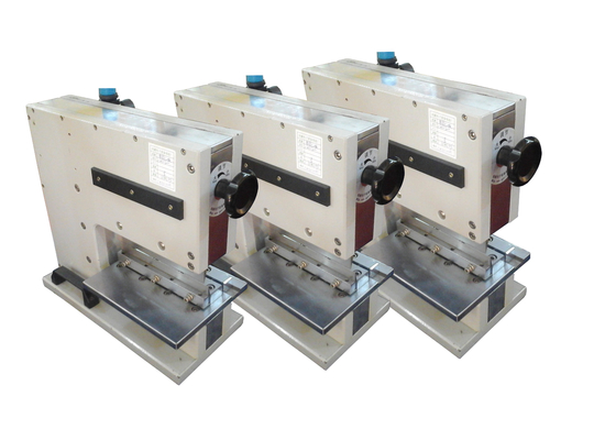 Linear Blade PCB V Cut Machine With 50mm High Component Handling Capability Manual Control