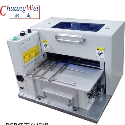 400mm/s PCB Depanelizer Machine Fully Automatic For LED T8 T5 Production Line