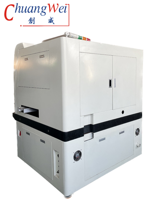 Fiducial Recognition Laser PCB Depaneling Machine Optional Stainless Steel Inline