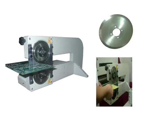 Motorized Circular Blade PCB Separator Machine For SMT PCBA Assembly High Efficiency