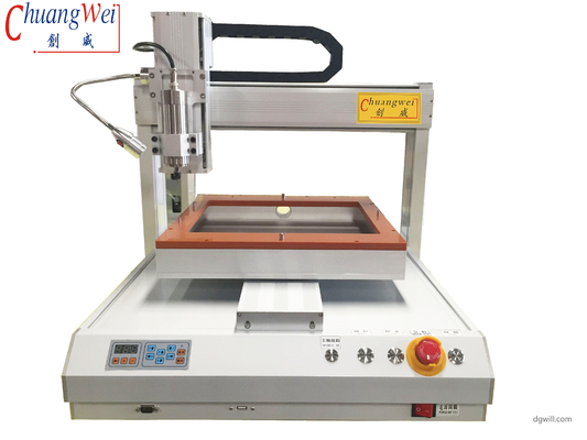 High Precision 3 Axis Desktop PCB Router Machine for 0.02mm Drive System Repeatability