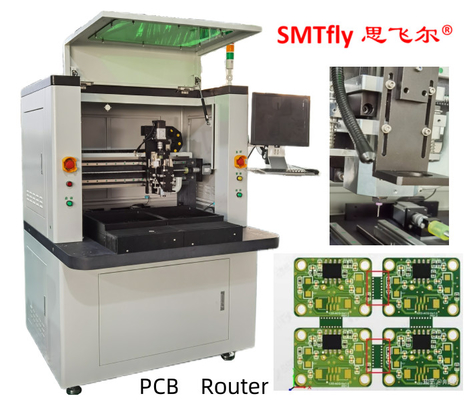 PCB Depaneler PCB Routing Machine for Milling Joints FR4/CEM/MCPCB Boards