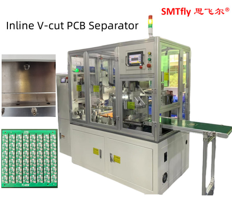 0.7Mpa PCB V Cut Machine Online Pneumatic 3.5mm Linear Blade 330mm