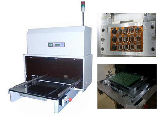Highly Automatic PCB Punching Machine With 0.08MM Thick LCD Display CNC Pneumatically