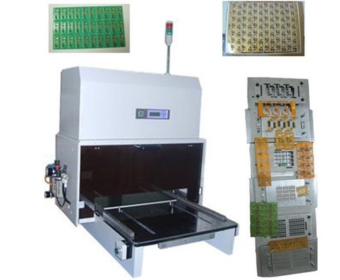 Highly Automatic PCB Punching Machine With 0.08MM Thick LCD Display CNC Pneumatically