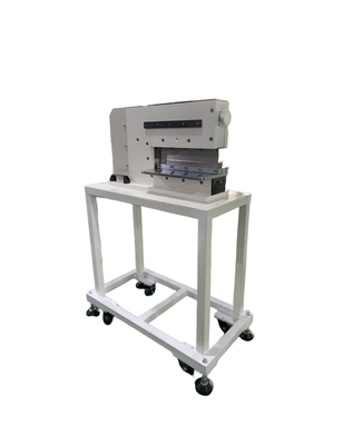 Max pcb depaneling length 330mm Pcb V Cut machine  with two linear blades