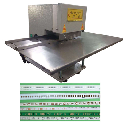 Small Semi-Automatic V-groove Cutting Machine with 2 Sharp Round Blades