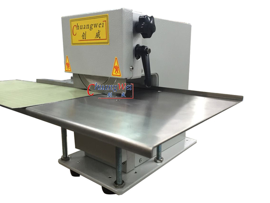 Small Semi-Automatic V-groove Cutting Machine with 2 Sharp Round Blades