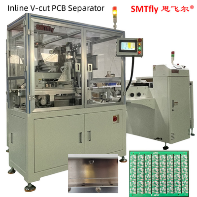 Electromagnetic Valve Control PCB V Cut Machine Online Pneumatic 3.5mm Linear Blade 330mm