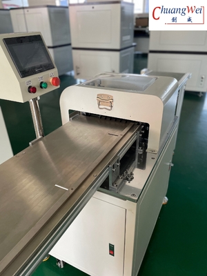 Features for pcb separation Guide can be adjusted vertically to suit different LED board