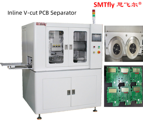 Intelligent One Direction Depaneling with Horizontal and Vertical Options for Inline PCB Separator Machine