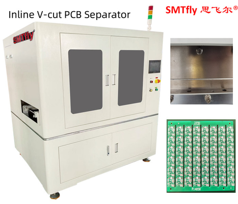 Advanced Pneumatic PCB V Cut Machine For Precise And Safe PCB Depaneling SMTfly-330