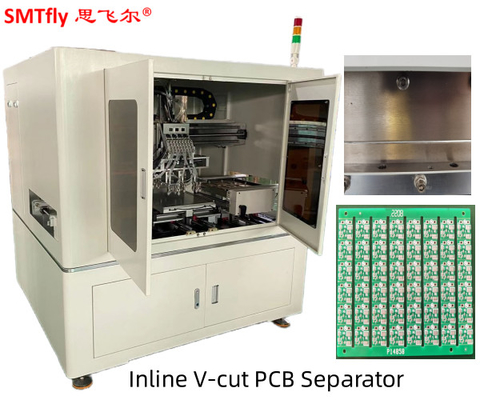 Advanced Pneumatic PCB V Cut Machine For Precise And Safe PCB Depaneling SMTfly-330