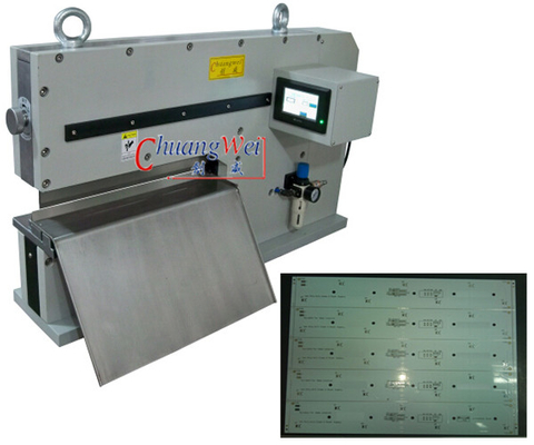 Adjusting PCB Depaneling Rigid FR4 MCPCB PCB Separator Machine-Circuit Boards De-panel