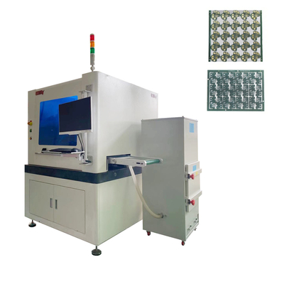 Inline PCB Router Machine For 0.5mm Thickness Circuit Boards With Automatic Tool Change