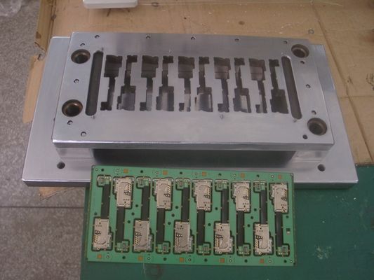 SKD11 Gold Plated Metal Die PCB Punching Machine High Speed