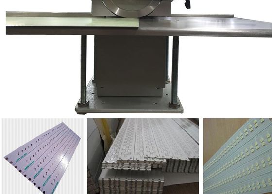 Small Semi-Automatic V-Groove Separating Machine With Sharp Round Blades