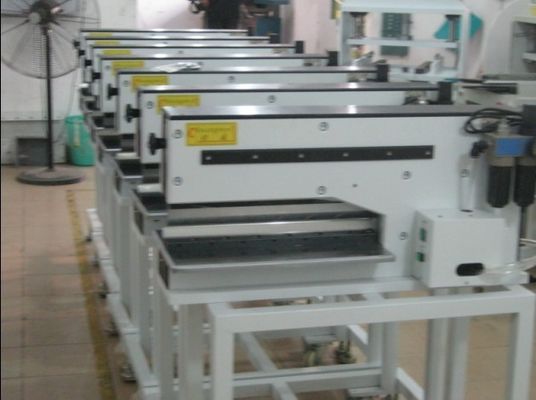 Pneumatically Driven PCB Separator Machine with Two Linear Blades