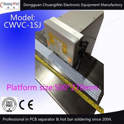 LED MCPCB Pre Scoring Depaneling V Groove PCB Separator for LED Strip