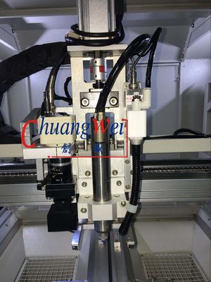 PCB Depaneling Machine PCB Inline CNC Router with 0.01 Positioning Accuracy