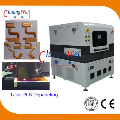 White 15 Watt UV PCB Laser Cutting Machine for Flex PCB Board FPC Panel
