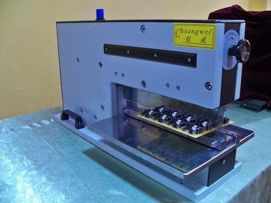 Aluminum Pneumatic Pcb Depaneling Machine,Pcb Punching Machine With Round Knives,CWVC-2L