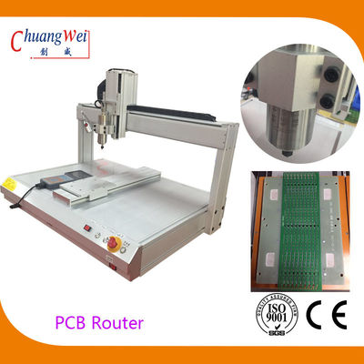 High Speed PCB Router Machine for White PCB Depaneling with 500mm/s Cutting Speed