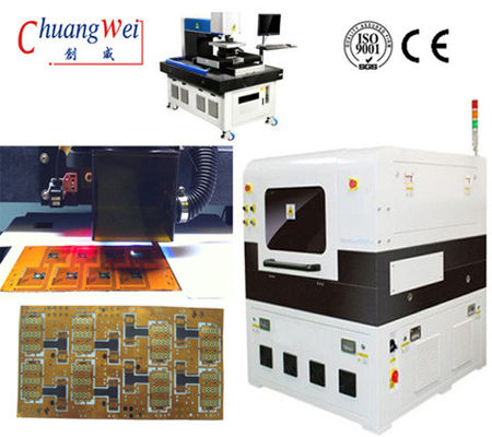 High Accuracy FPC / Rigid - Flex PCB Laser Depaneling Machine 10W / 12W