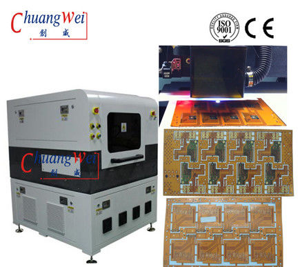 High Accuracy FPC / Rigid - Flex PCB Laser Depaneling Machine 10W / 12W